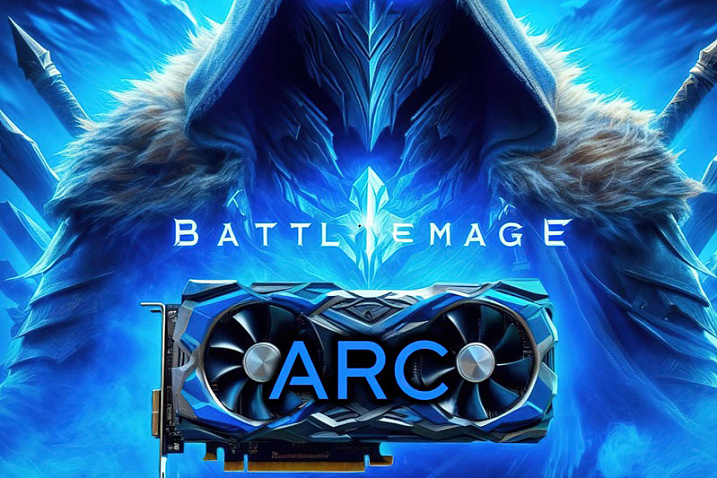 Intel подтвердила наименования двух графических процессоров Arc Battlemage