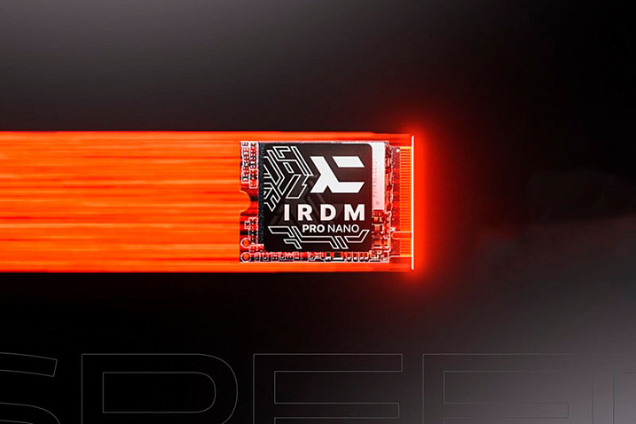 Накопитель IRDM PRO NANO M.2 2230 подходит для очень компактных устройств