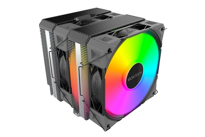 MONTECH анонсировала процессорные кулеры NX600 и NX600 ARGB