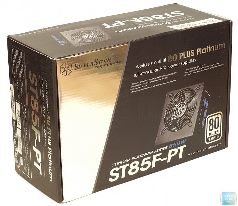 Обзор и тест блока питания SilverStone Strider Platinum ST85F-PT (850 Вт)
