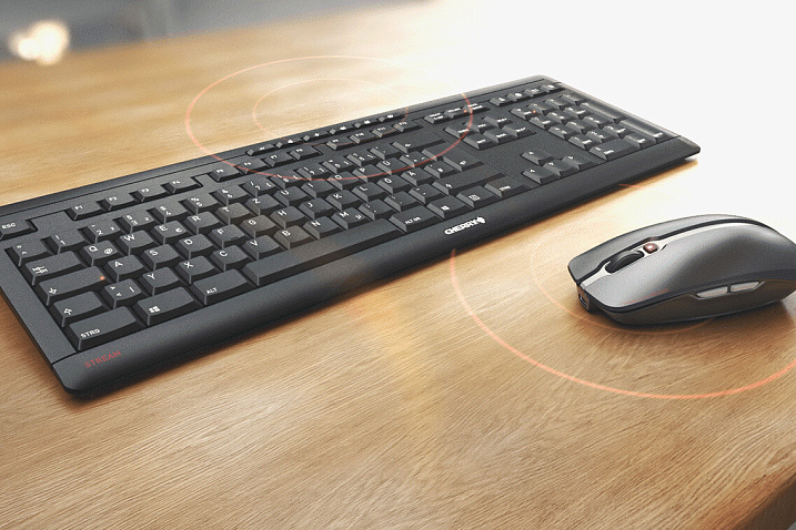 CHERRY представила комплект Wireless Stream Desktop Recharge