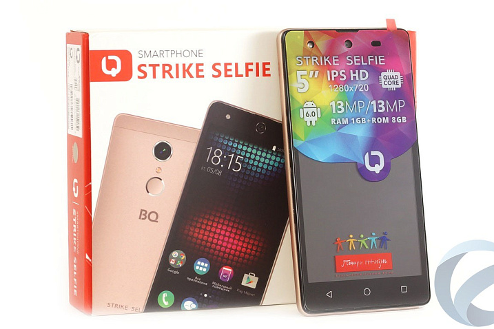 Обзор и тестирование смартфона BQS-5050 Strike Selfie