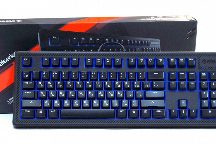 Обзор игровой клавиатуры SteelSeries Apex 100