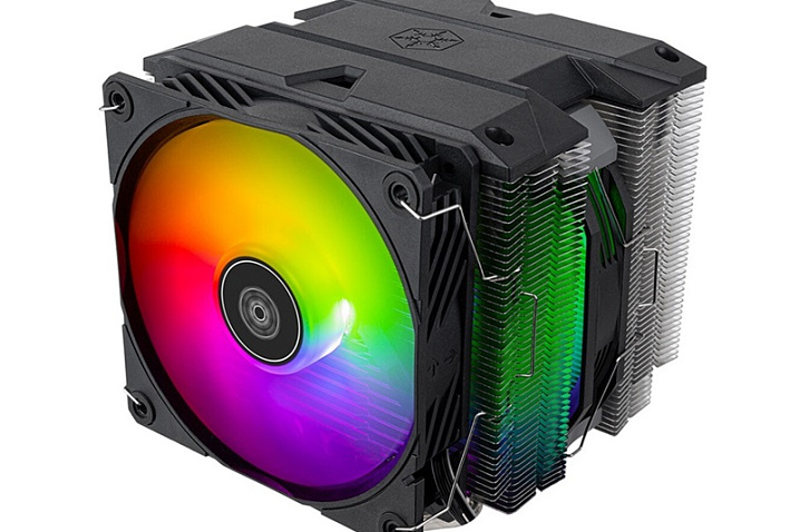 Кулер SilverStone Hydrogon D140 ARGB получил двухсекционный радиатор