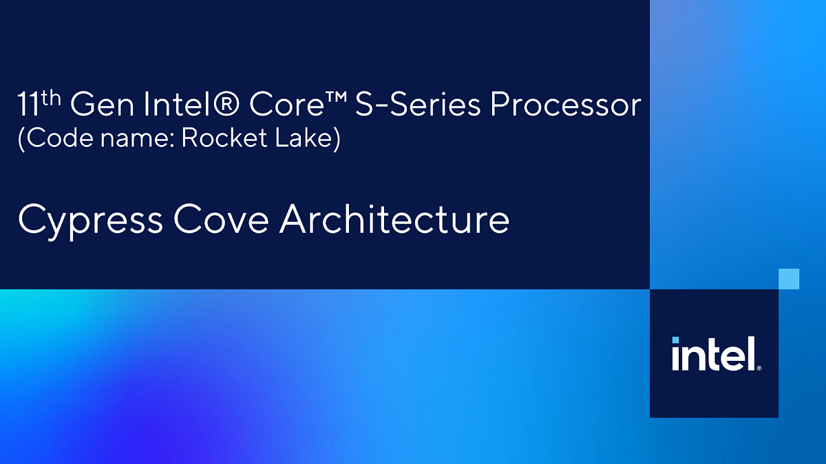 Процессоров rocket lake