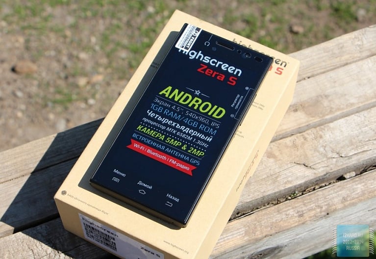 "Весенняя новинка" - обзор и тест смартфона Highscreen Zera S