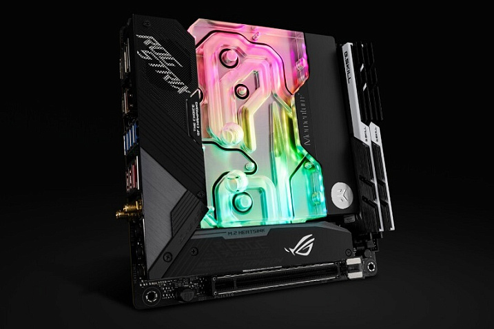 EKWB представила моноблок Quantum Momentum² для ASUS ROG Strix X570-I Gaming