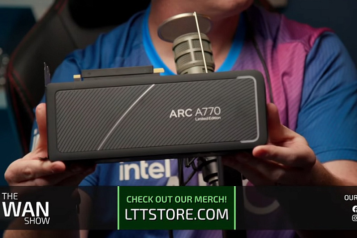 Intel Arc A770 – еще одна лимитированная игровая видеокарта