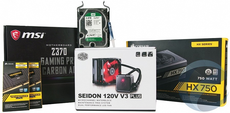 Обзор и тестирование  Cooler Master Seidon 120V V3 Plus