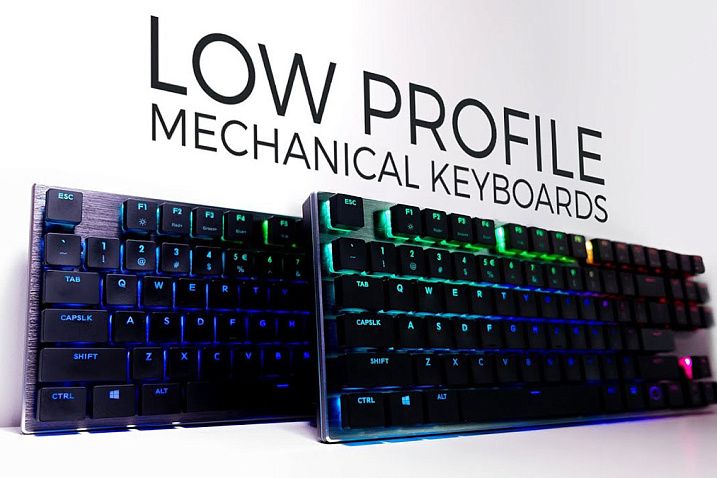 Компания Cooler Master представила новую серию низкопрофильных клавиатур
