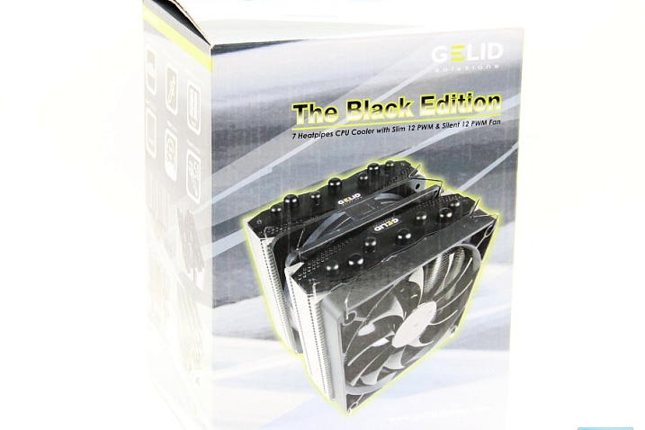 Обзор и тест процессорного кулера Gelid The Black Edition