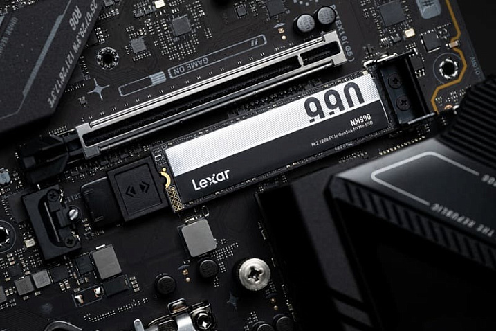 Накопитель Lexar NM990 способен достигать скорости передачи данных 14 Гбайт/с
