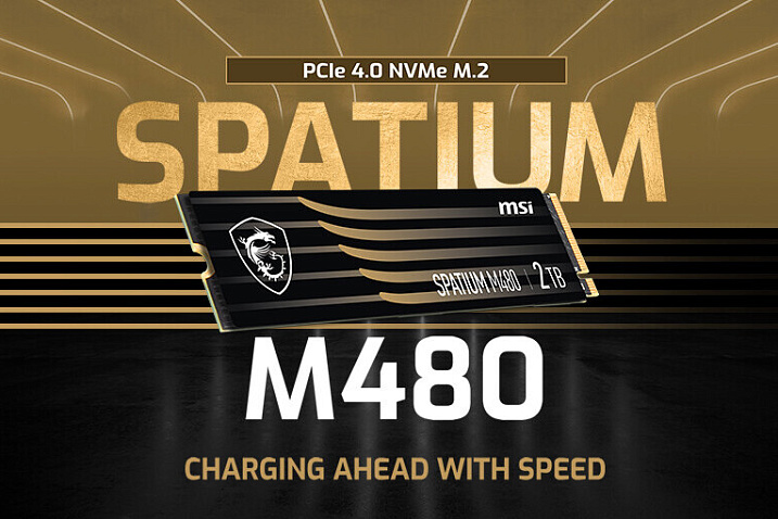 MSI представила SSD серии SPATIUM M