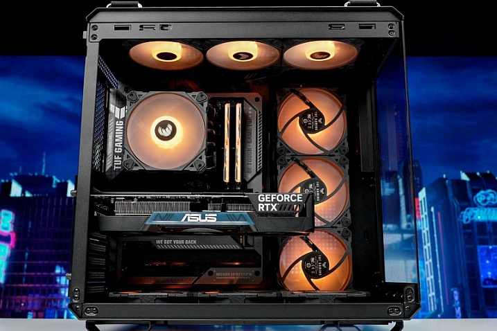 ASUS продемонстрировала новые материнские платы и видеокарту серии Back To the Future