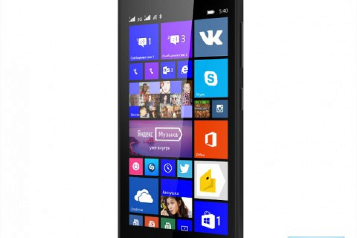 Microsoft Lumia 540 Dual SIM вышел в России