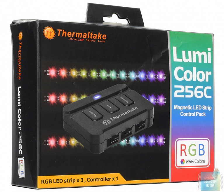 Обзор и тест Thermaltake Lumi Color 256C