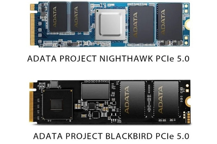 ADATA показала твердотельные накопители с PCIe 5.0 и скоростью чтения до 14 Гбайт/с
