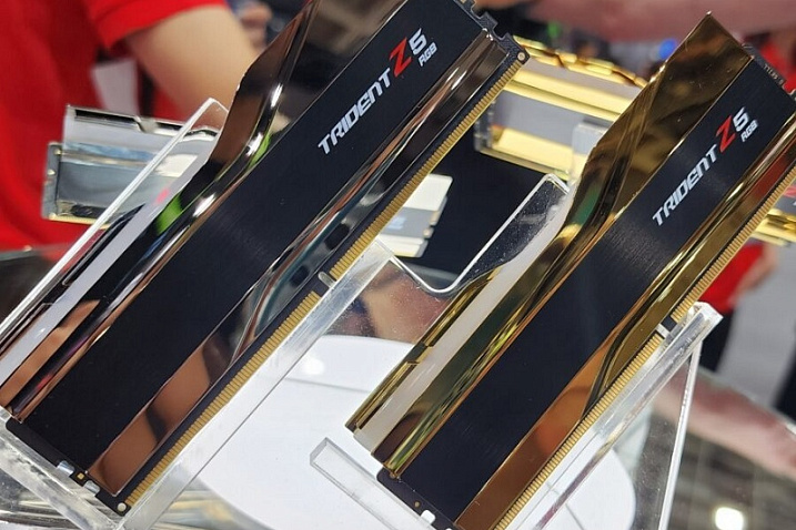 G.SKILL показала золотую и серебряную память серий Trident Z5 Royal Elite, Z5 Royal и Z5 RGB