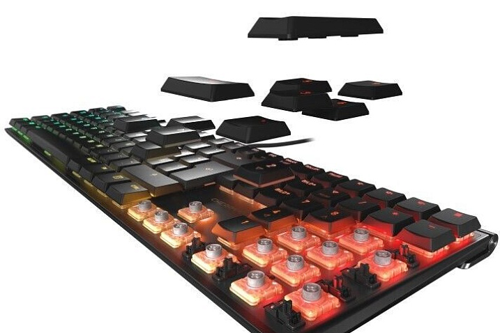 Cherry представила низкопрофильную механическую клавиатуру MX 10.0 N RGB