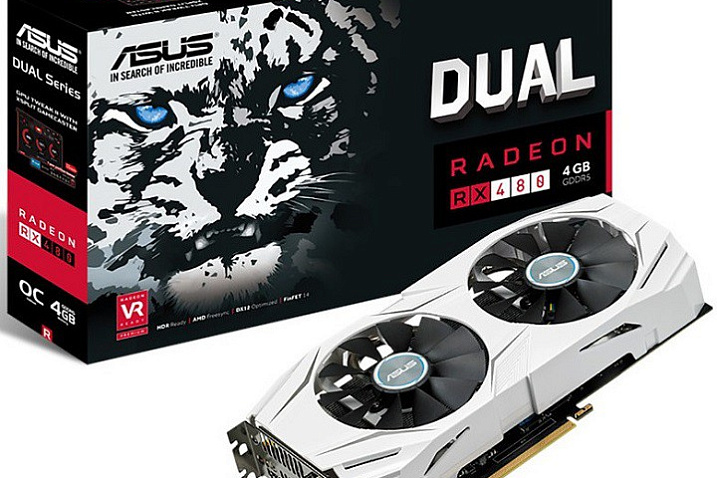 Asus представила Radeon RX 480 Dual с 4 Гб видеопамяти
