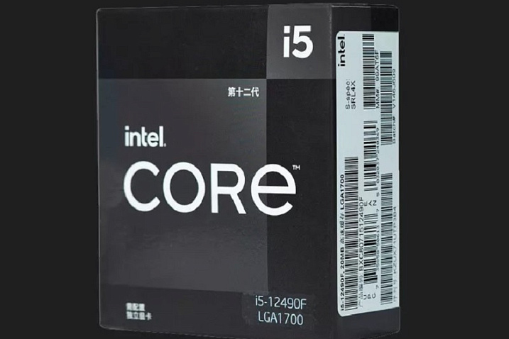 Intel Core i5-12490F оказался производительней Core i5-12400F и 12500 в Geekbench