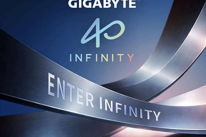 GIGABYTE отмечает 40-летие. Новая видеокарта серии Infinity не за горами