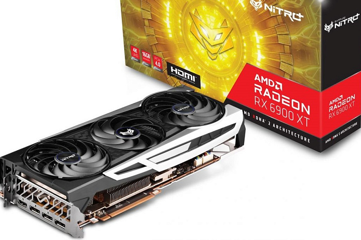 SAPPHIRE представила видеокарту Radeon RX 6900 XT NITRO+