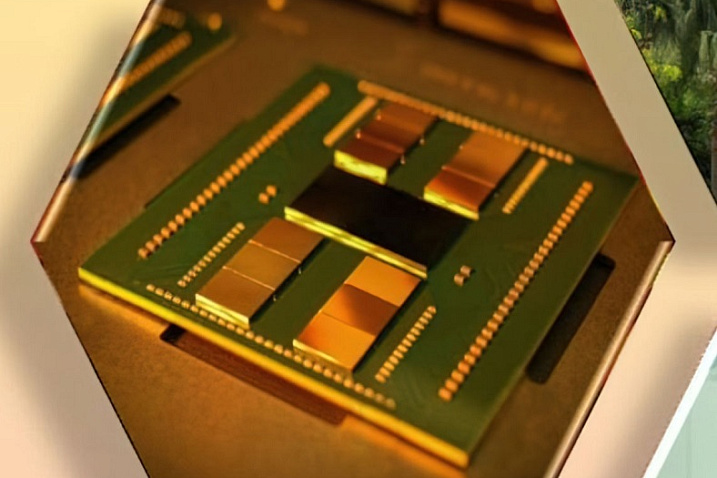 Фотография внутренностей процессоров AMD EPYC Genoa