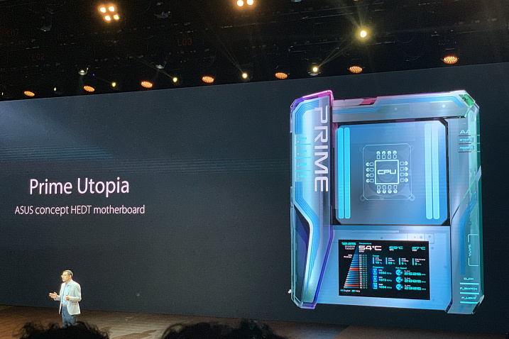 ASUS анонсировала материнскую плату Prime X299 Edition 30 и концепт ПК Prime Utopia