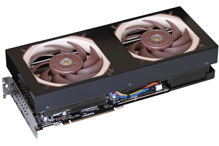 Sycom GeForce RTX 5070/Ti и 5060 Ti Silent Master охлаждаются вентиляторами от Noctua