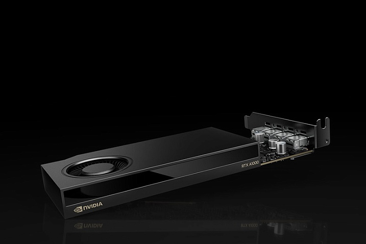 NVIDIA выпустила низкопрофильные видеокарты RTX A400 и A1000