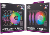 Обзор и тест 2 комплектов вентиляторов Cooler Master: MasterFan MF120 Halo и SickleFlow 120 ARGB