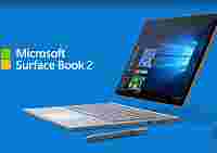 Microsoft представила Surface Book 2