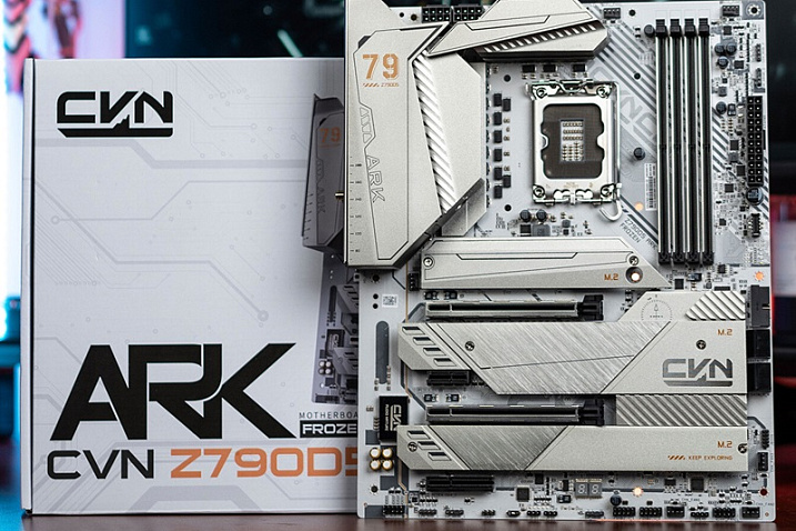 Colorful выпустила материнскую плату CVN Z790D5 ARK Frozen