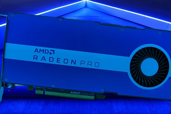 AMD готовится к выпуску профессиональной видеокарты Radeon Pro W7900