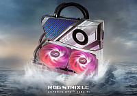 ASUS выпускает видеокарту с гибридным охлаждением ROG Strix LC GeForce RTX 3080 Ti Gaming