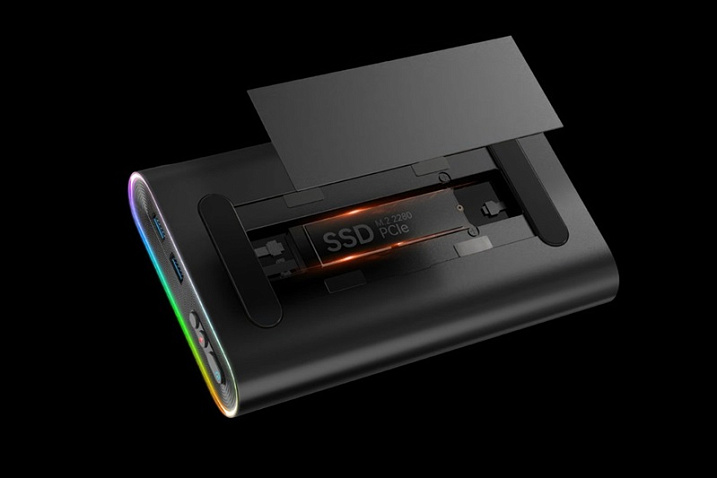 OneXGPU стал первой внешней видеокартой с Oculink и разъемом для SSD