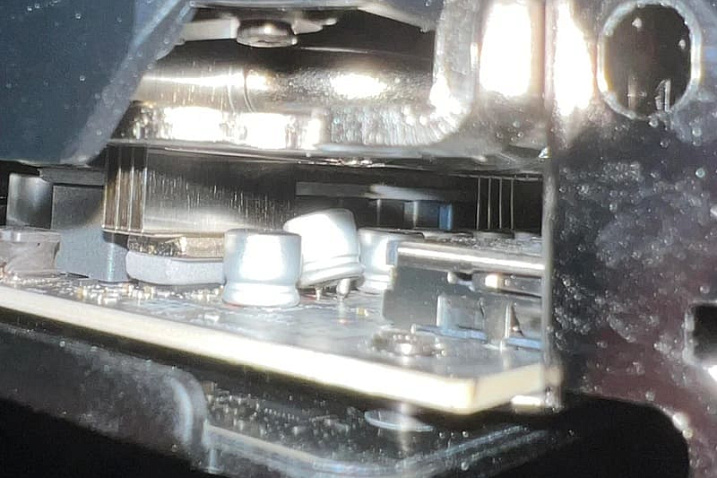 Ещё один конденсатор взорвался на видеокарте GeForce RTX 5000 производства PNY
