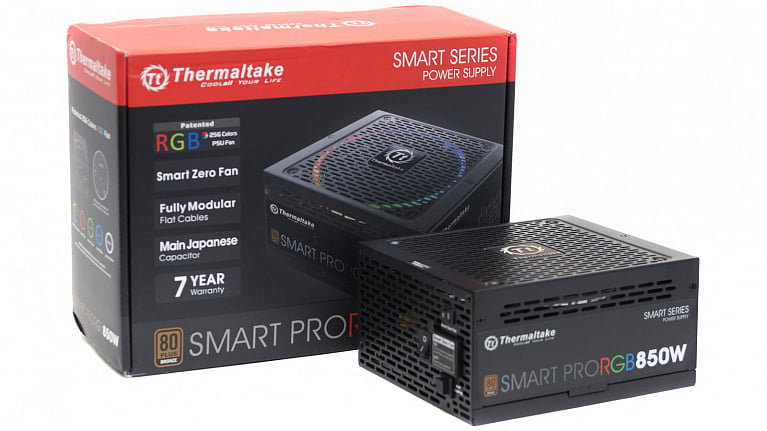 Обзор и тестирование блока питания Thermaltake Smart Pro RGB 850W Bronze Fully Modular