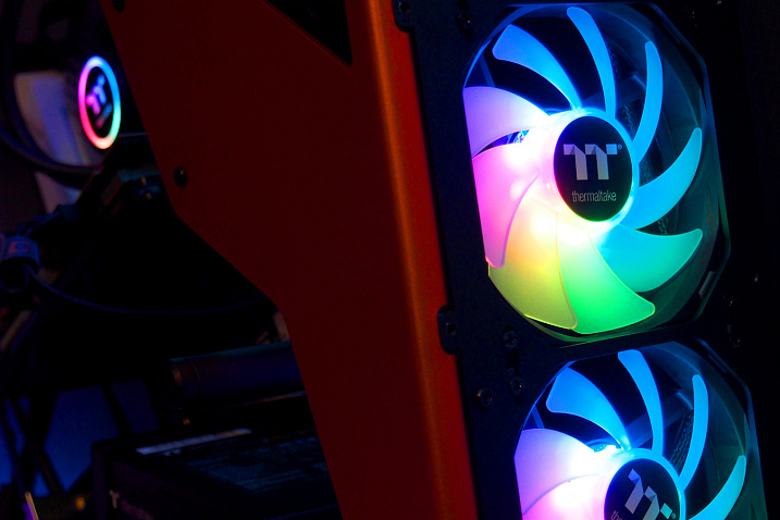 Обзор и тест Thermaltake Pure 12 ARGB Sync Radiator Fan TT Premium Edition