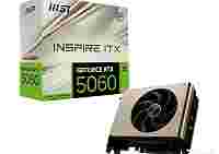 MSI представила 145-мм видеокарту GeForce RTX 5060 INSPIRE ITX