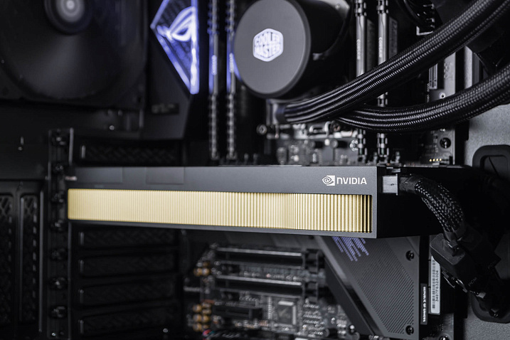 Обнаружено существование профессиональных видеокарт NVIDIA RTX A5000 и RTX A4000