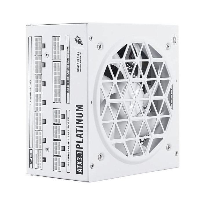 Блок питания 1STPLAYER NGDP Platinum ATX 3.1 1300W White