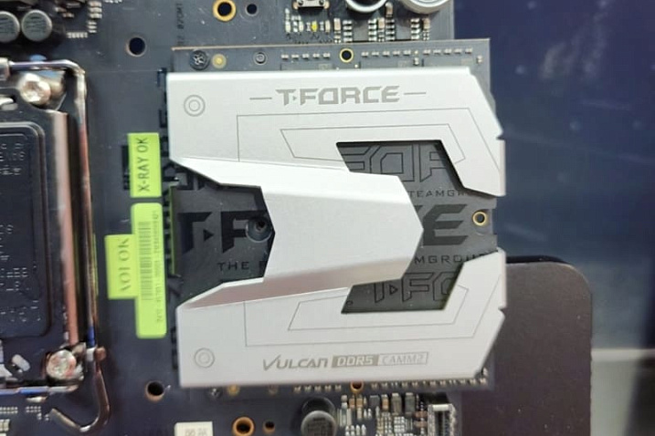 COMPUTEX: TEAMGROUP оснастила модули памяти T-FORCE CAMM2 радиаторами