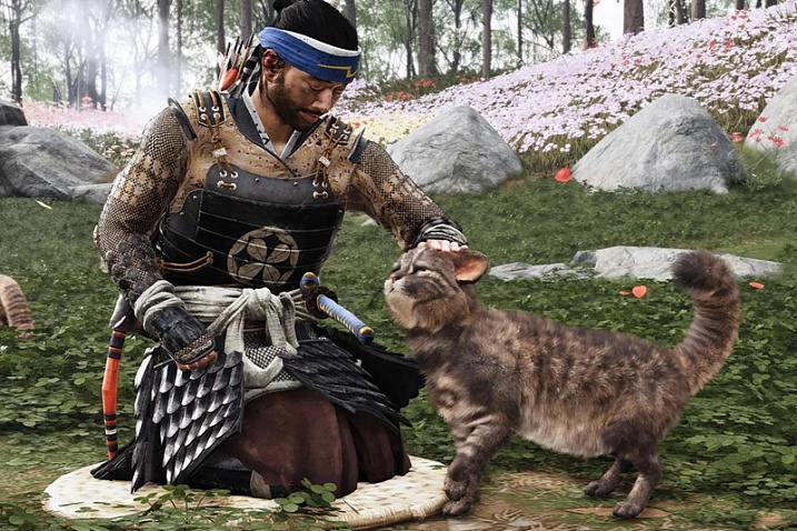 Ghost of Tsushima поддерживает одновременную работу масштабирования NVIDIA DLSS и генерации кадров AMD FMF