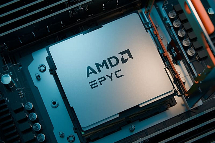Доля выручки серверных процессоров AMD впервые превысила 40%