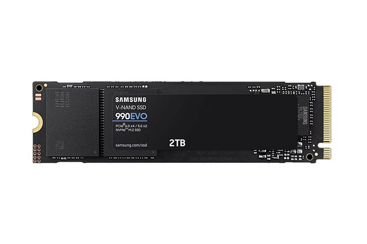 Накопитель Samsung 990 Evo может работать как с PCIe 4.0, так и с PCIe 5.0