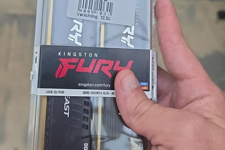 Пользователь купил 32 Гбайта DDR5-6000 за смешные €12.50