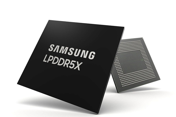 Samsung рассказала о самой быстрой оперативной памяти LPDDR5x-10700