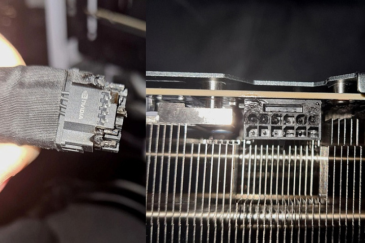 Покупатели GeForce RTX 4090 сообщают о плавлении разъема 12VHPWR